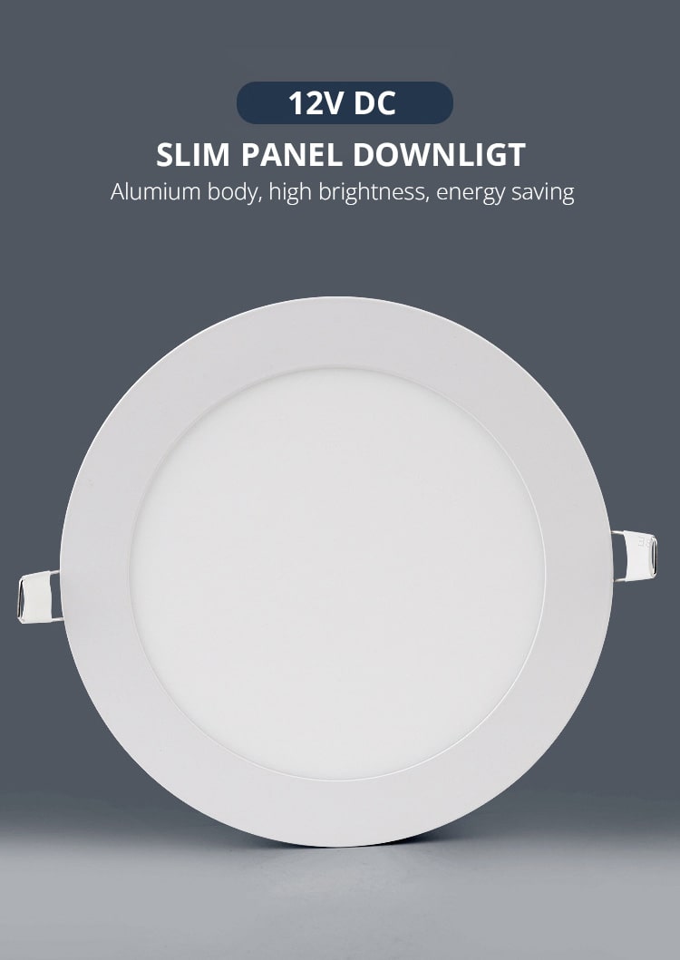 DC12v low voltage slim panel lights