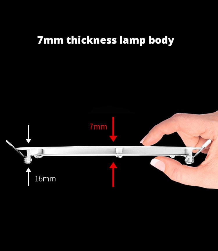 7mm thickness lamp body design
