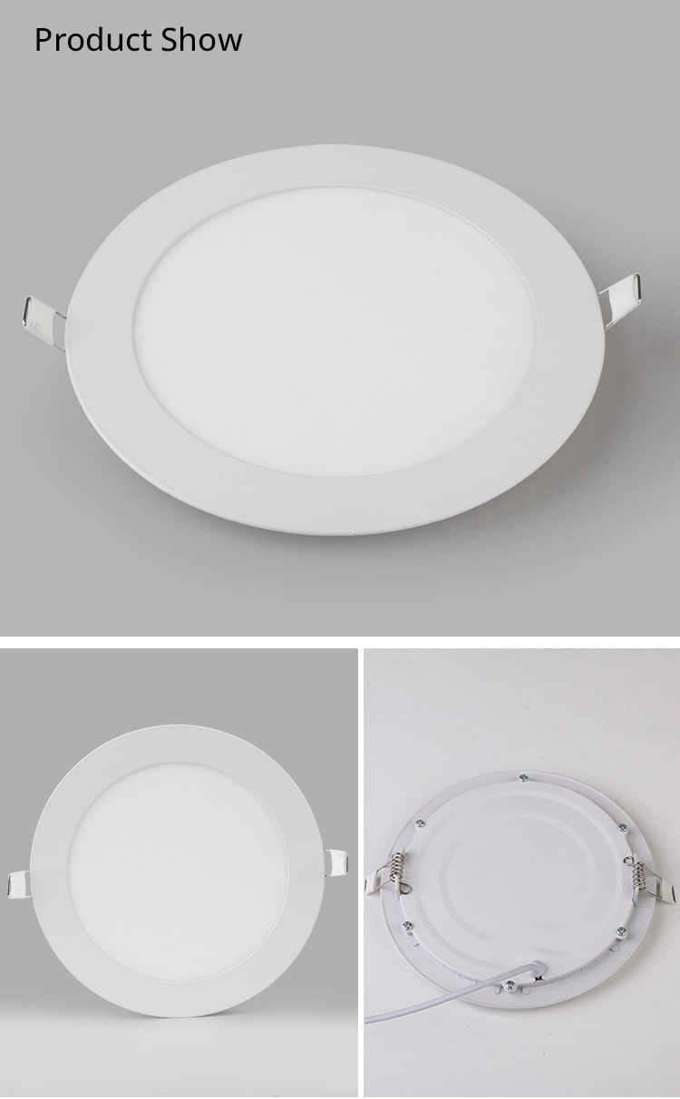 product show of slim panel light