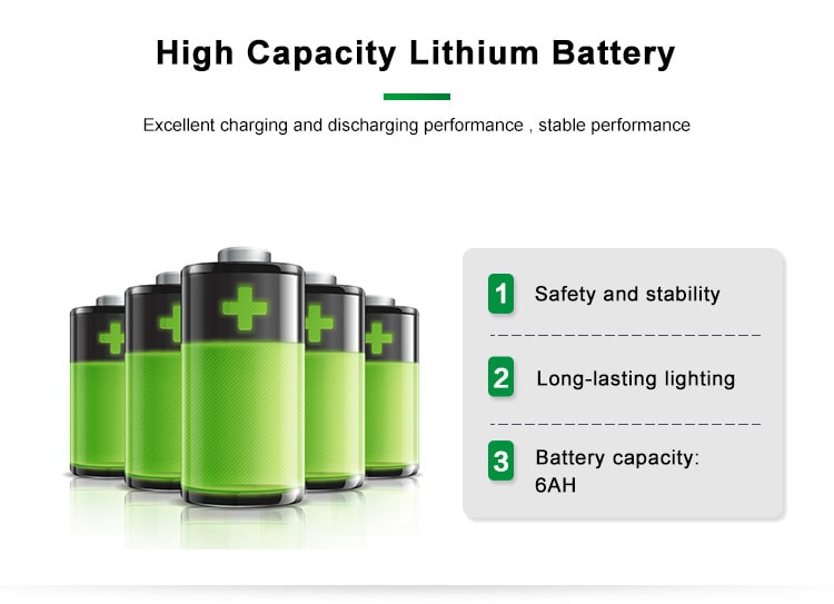 High capacity lithium battery