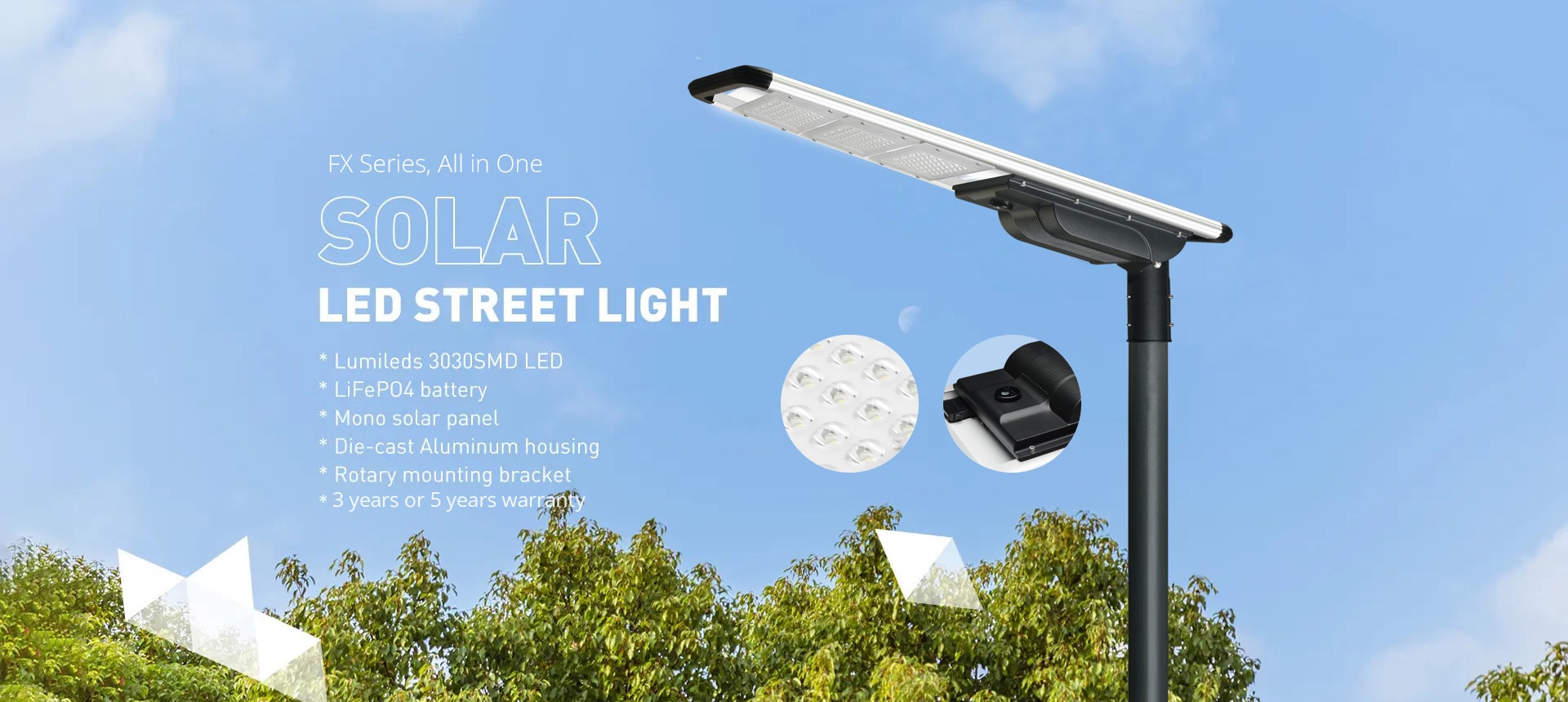 All In One Solar Street Light