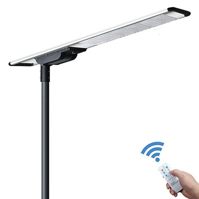 FX Series 120 Watt 12,000 Lumens All In One Solar Street Light For Highway