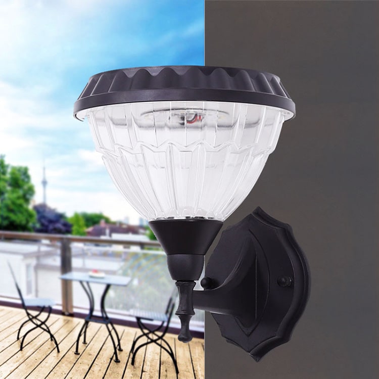 Pumpkin Solar Wall Light