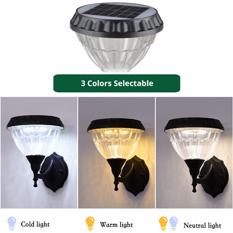 Pumpkin Solar Wall Light