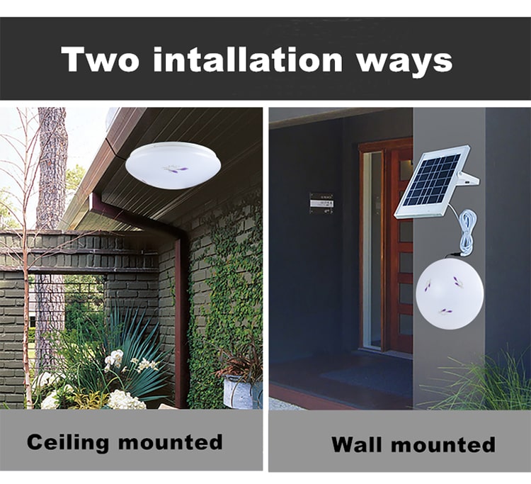 two installation ways