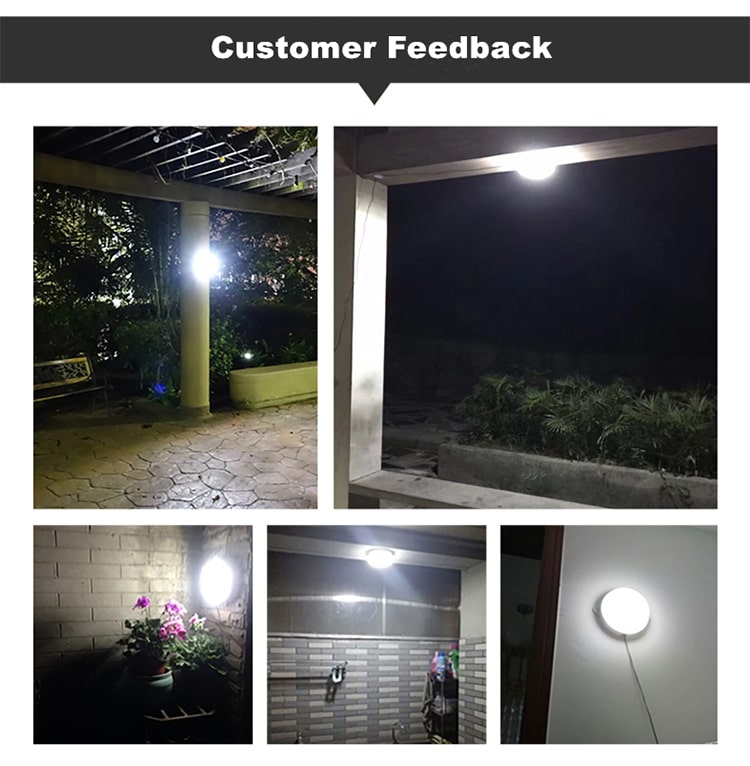 customer feedback of surface mounted solar ceiling lights