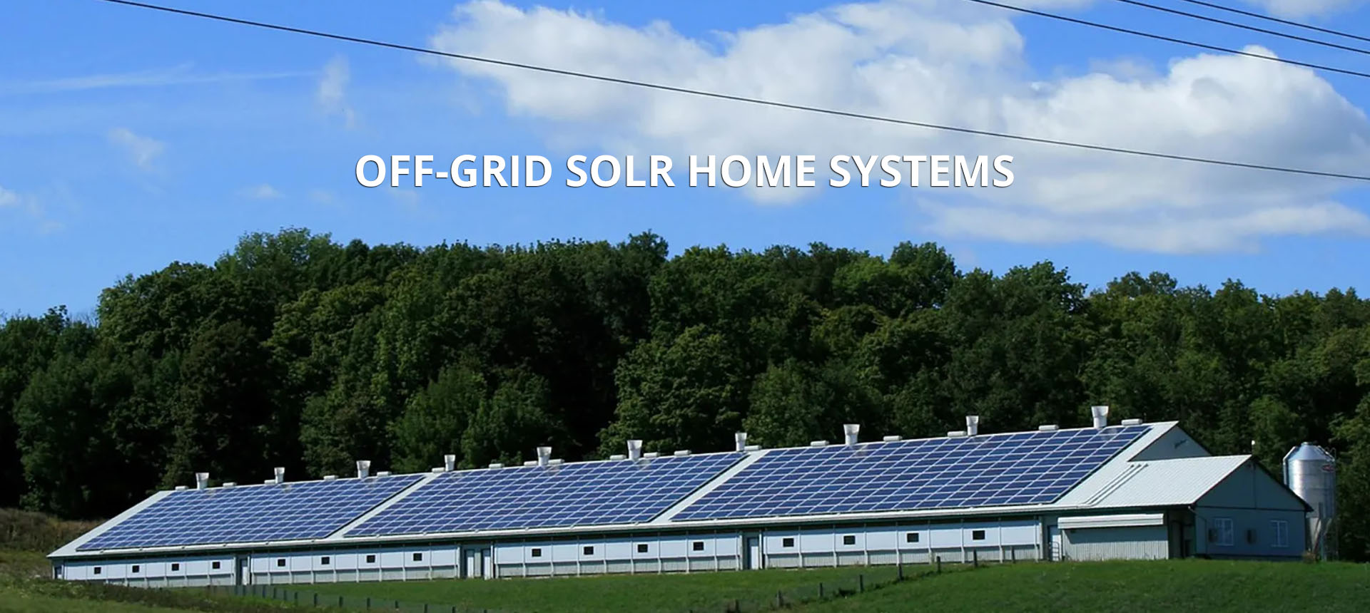 solar home system banner