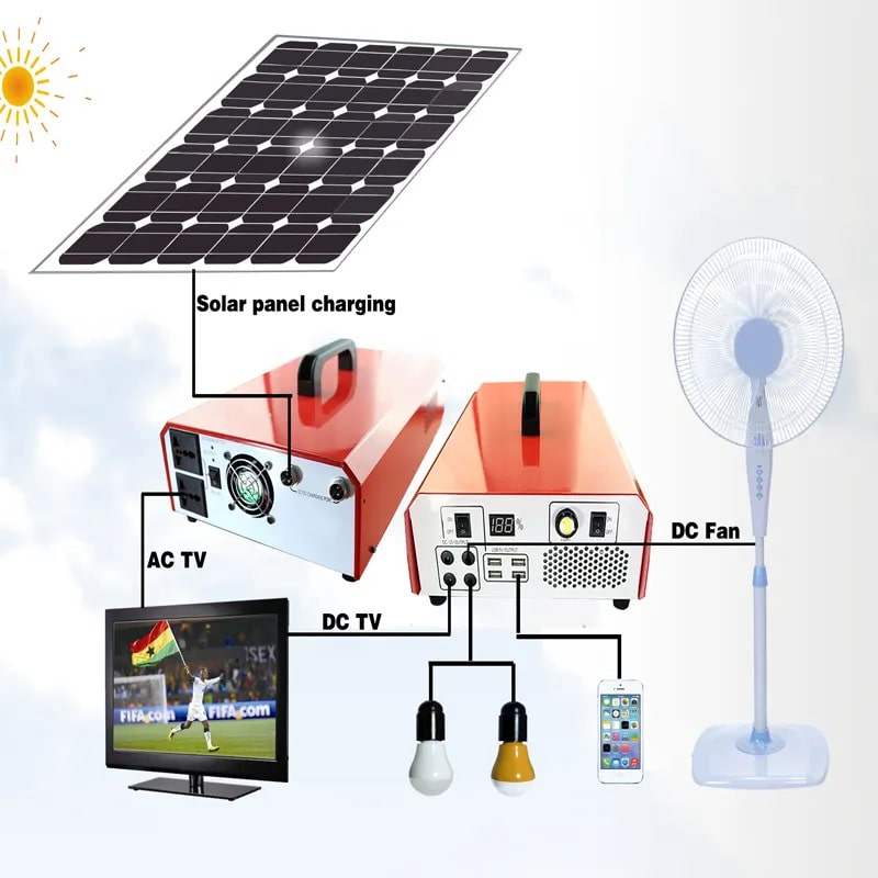 500W Solar Lighting System