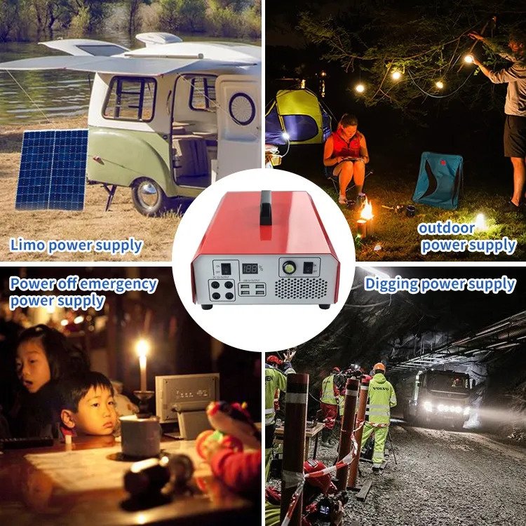 500W Solar Lighting System