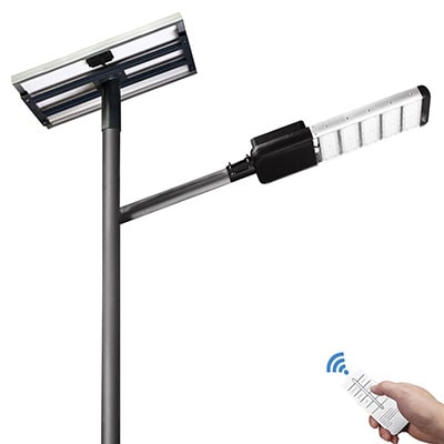 ZCSeries 120W All In Two Split Solar Street Light for Highway With Lithium Battery