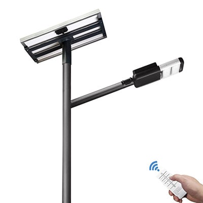 ZC Series Auto Dusk to Dawn 40W  All In Two Solar Street Light