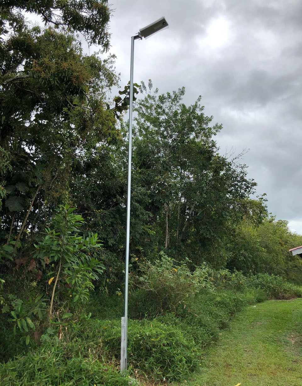 All In One Solar Street Light Project in Philippines