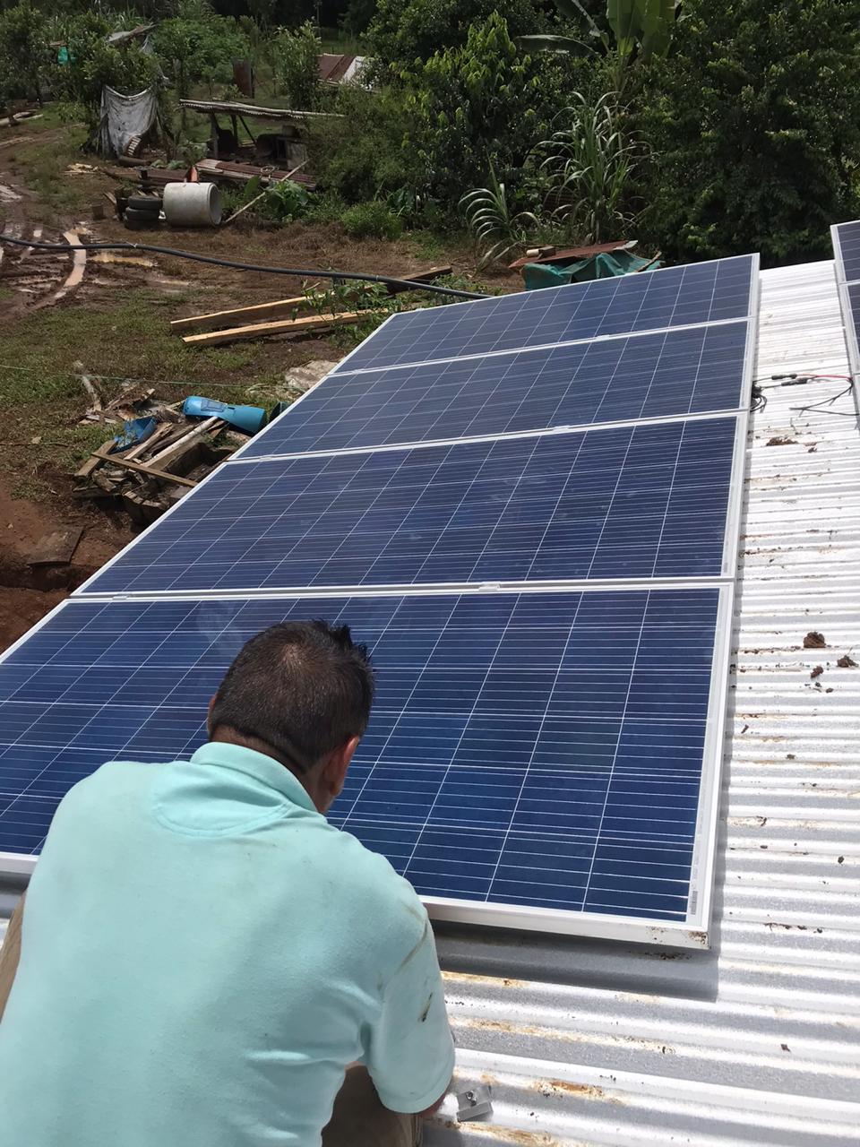 1500W  Off-grid Solar Power System in Costa Rita